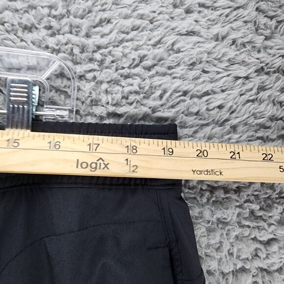 Eddie Bauer Skort Womens XL Black Active With Pockets Skirted Shorts *GUC* - Picture 5 of 9